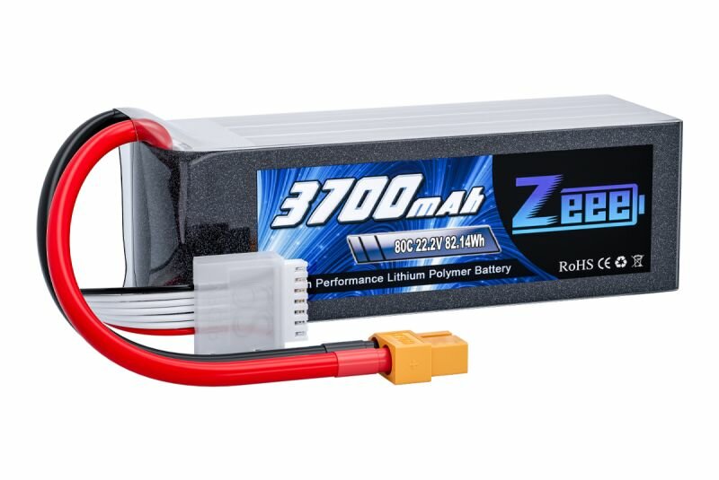 Батарейки и аккумуляторы Zeee Power Аккумулятор LIPO 6S 80C 3700mah