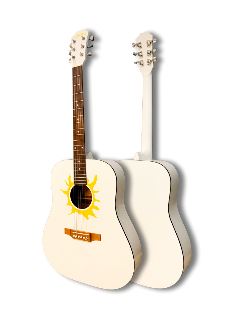 Парма MC-11 Акустическая гитара, белая