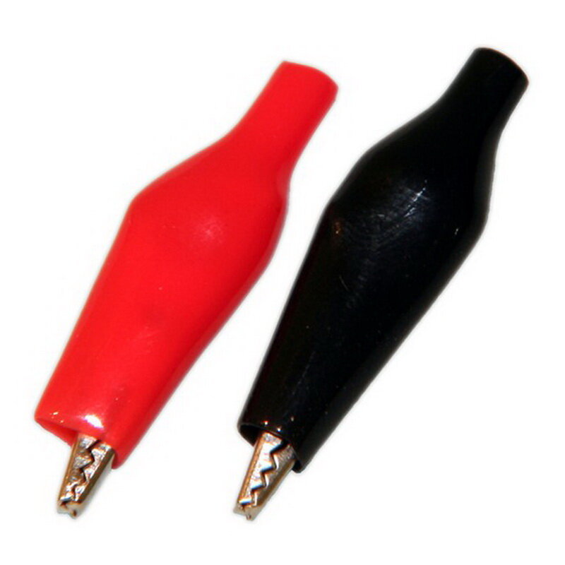 фото Зажимы "крокодил" 40мм 3А, 2 шт., Pro Legend