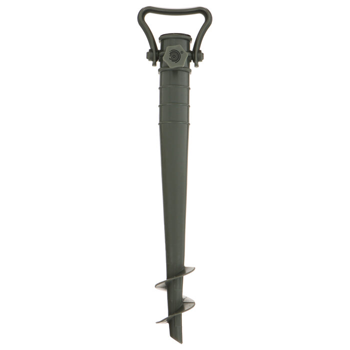 фото Подставка для крепления зонта в песке maclay, 40 см, с фиксатором