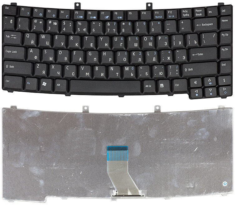 Клавиатура для ноутбука Acer TravelMate 4012 Черная
