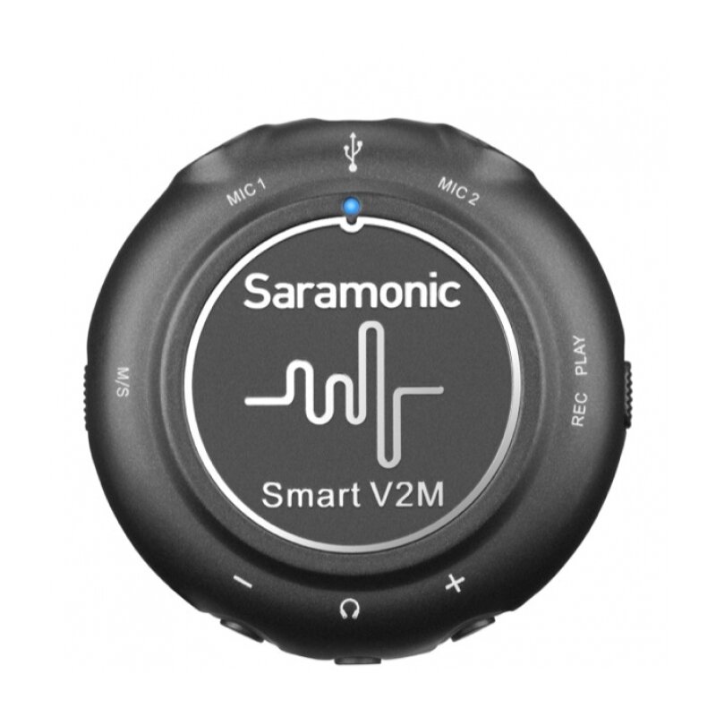 Микшер Saramonic Smart V2M двухканальный (2 входа 3,5 мм)