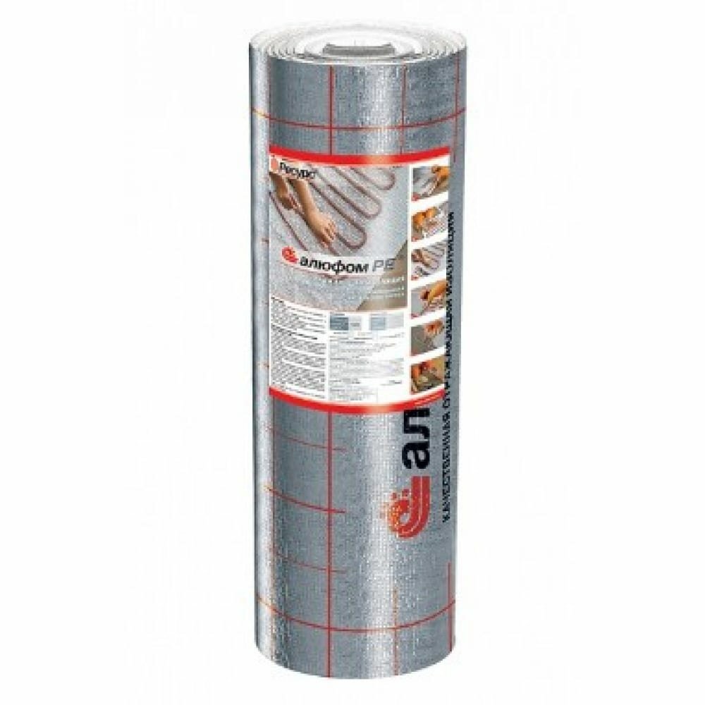 фото Отражающая изоляция в конструкцию теплый пол Алюфом 16363