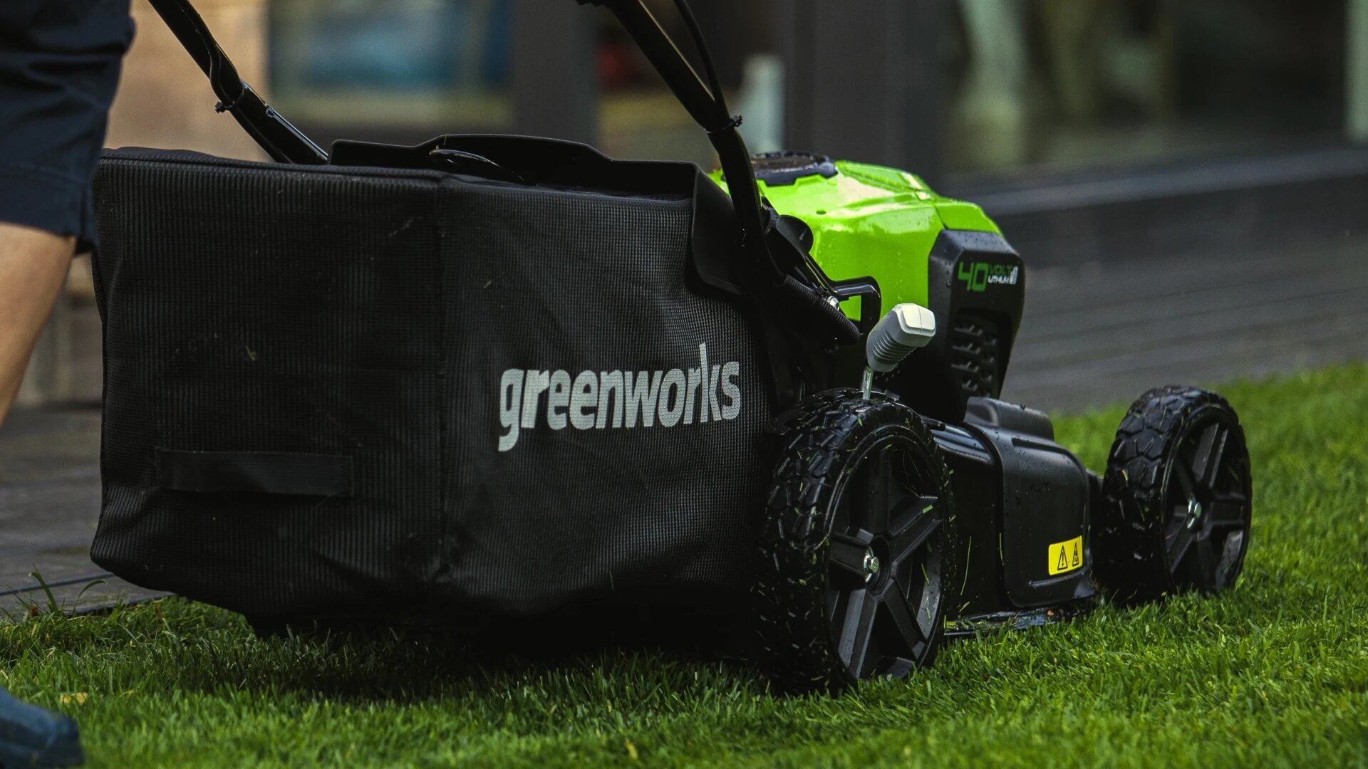 Газонокосилка роторная Greenworks GD40LM46HP (2514407ub) - фото №2