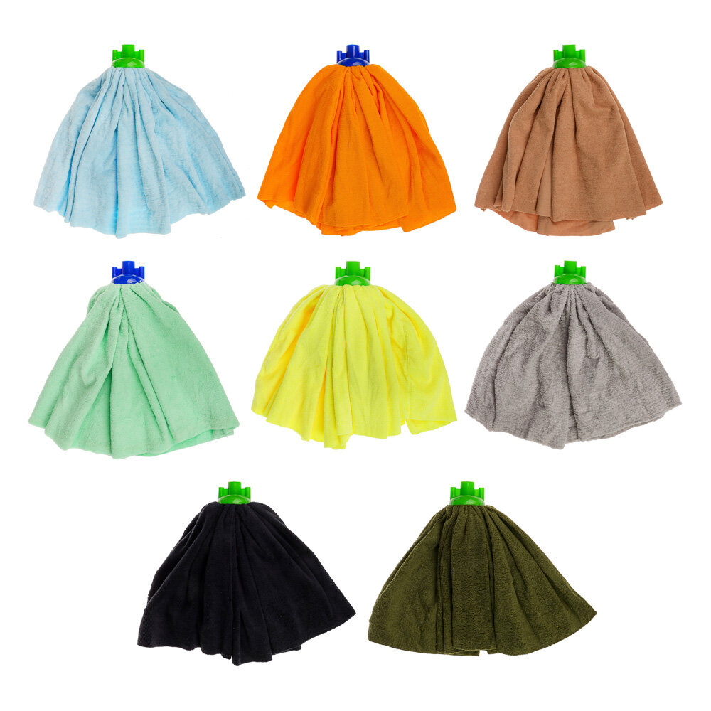 фото VETTA Насадка для швабры МОП 200гр, микрофибра, длина 30см/34см, 2 штуки