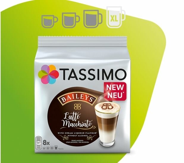 Кофе в капсулах Tassimo Latte Macchiato Baileys, 48 капсул - фотография № 4