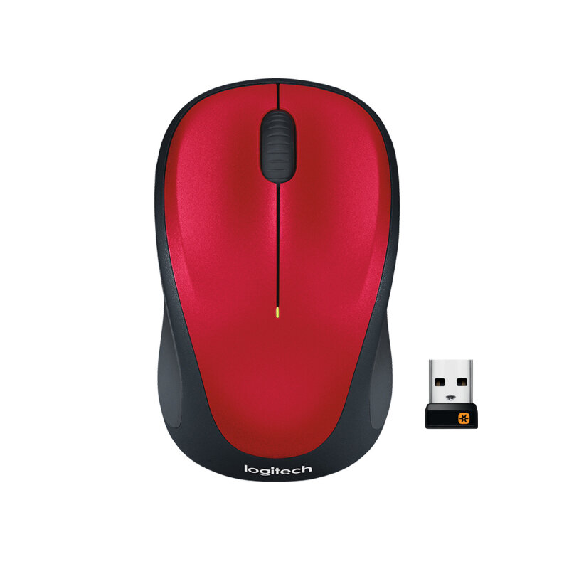  Logitech M235 Wireless Mouse RED