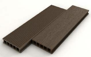 Террасная доска Absolute-Deck 25*140*3000 гладкая шоколад