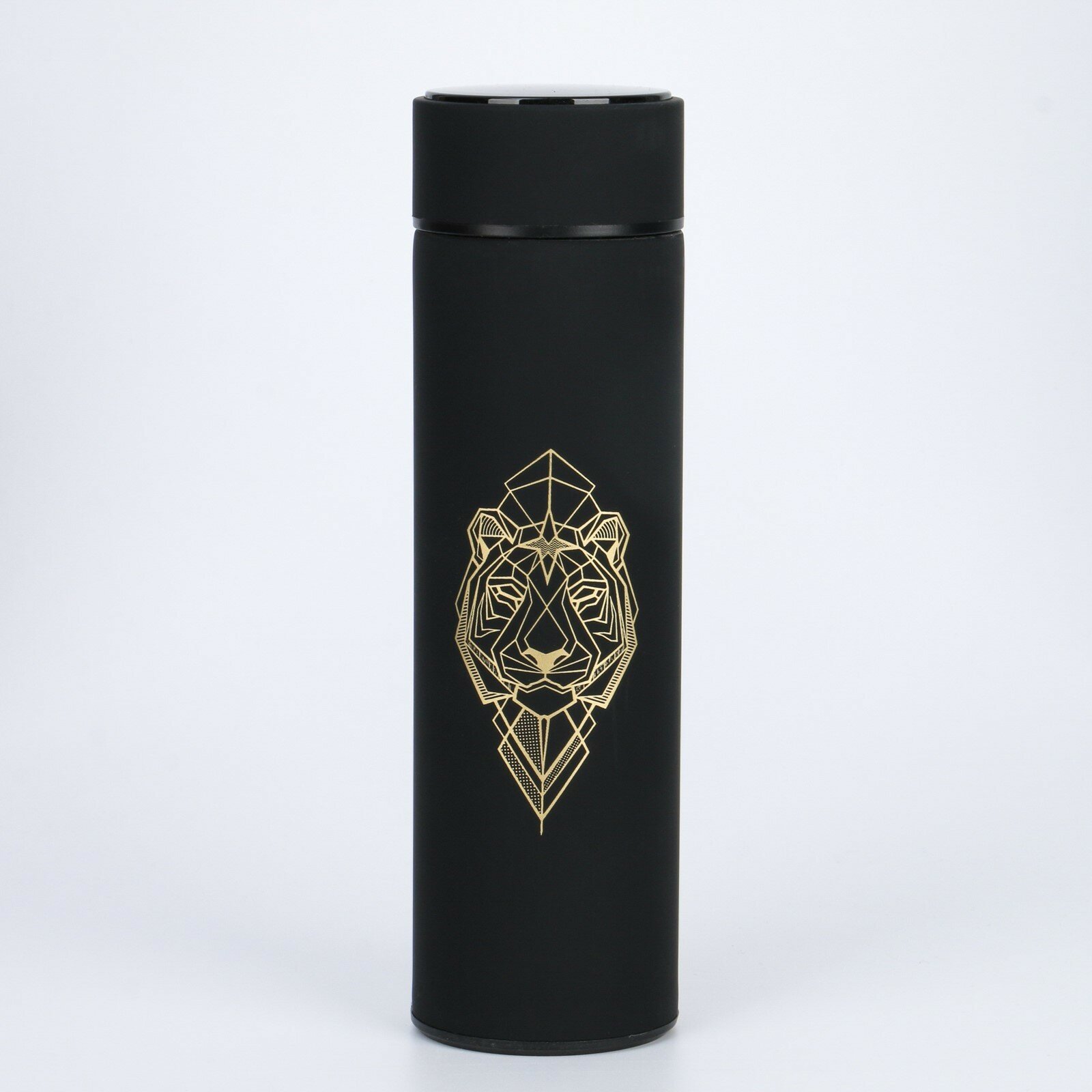 фото Термос, 500 мл, Basic "Тигр", с ситечком, с датчиком температуры, сохраняет тепло 10 ч