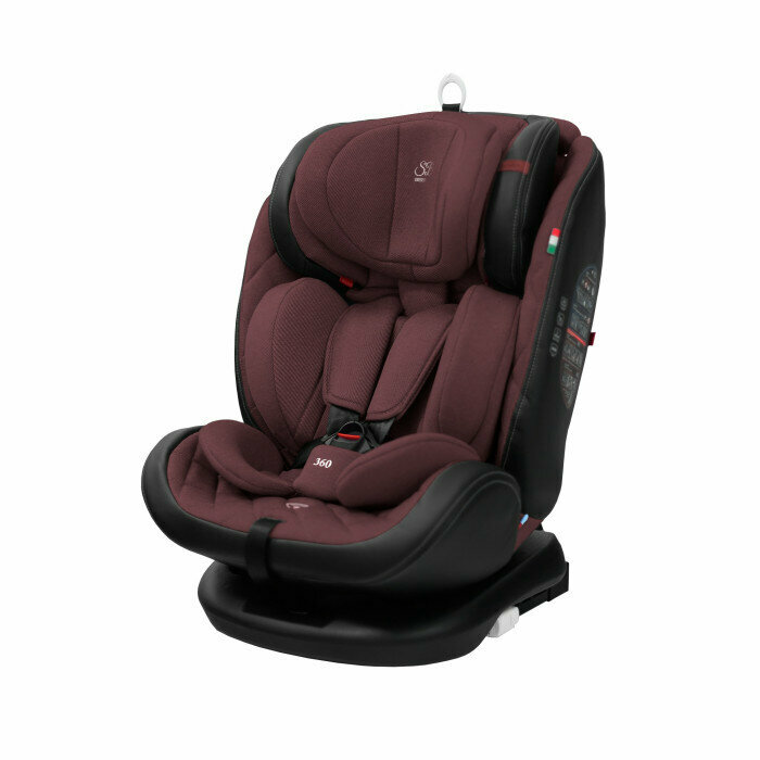 поворотное Ranger 360 Isofix Burgundy