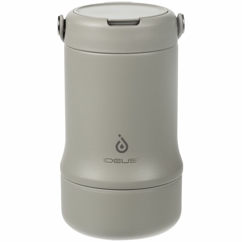 фото Термос для еды Tabenodo, серый