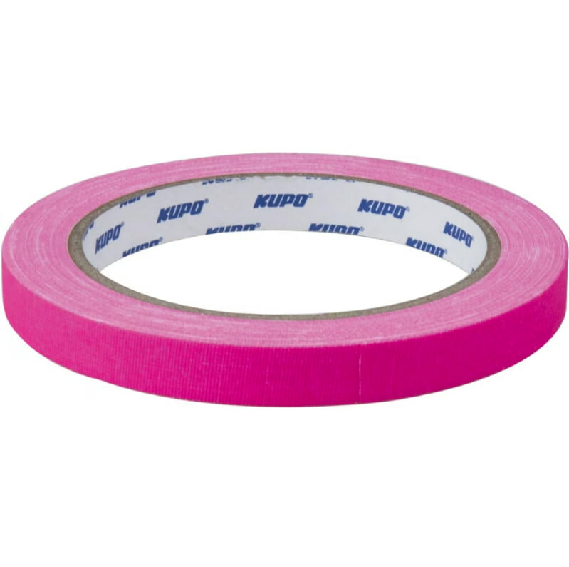 Скотч-тейп Kupo CSS-1215PK Cloth Spike Tape 12mm*13,72m розовый
