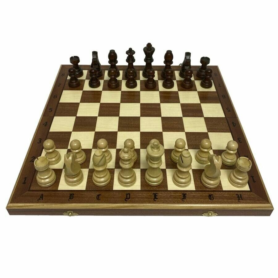 Шахматы подарочные Торнамент 7, утяжеленные, доска Мадон, 48х24х6.5 см