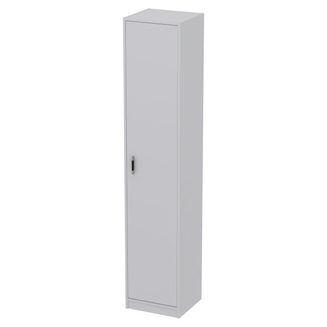 фото Шкаф Меб-фф Офисный шкаф СБ-2/З+С-28МВ цвет Серый 40/37/200 см