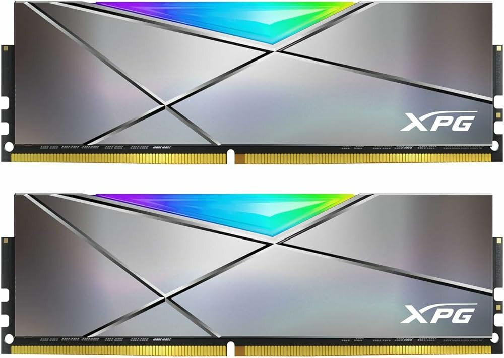 Модуль памяти 16 ГБ ADATA XPG SPECTRIX D50 RGB AX4U41338G19J-DGM50X DDR4 DIMM 4133 МГц 1.4 В