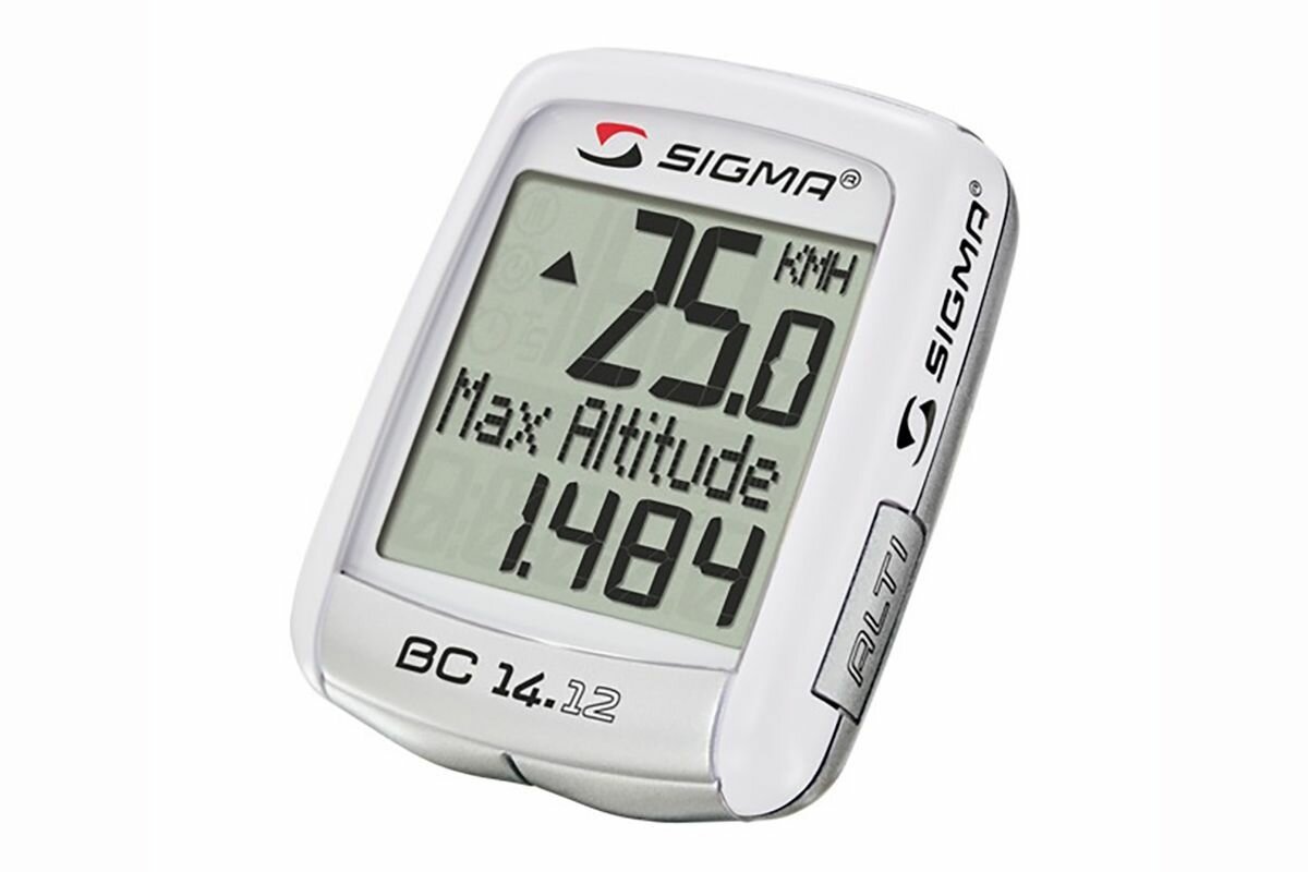 фото Велокомпьютер проводной Sigma Topline BC 14.12 Alti, 14 функций, альтиметр.