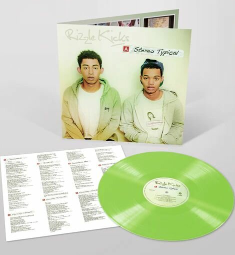 Rizzle Kicks - Stereo Typical (lim. 2500 copy RSD green vinyl) новая лимитированная цветная пластинка