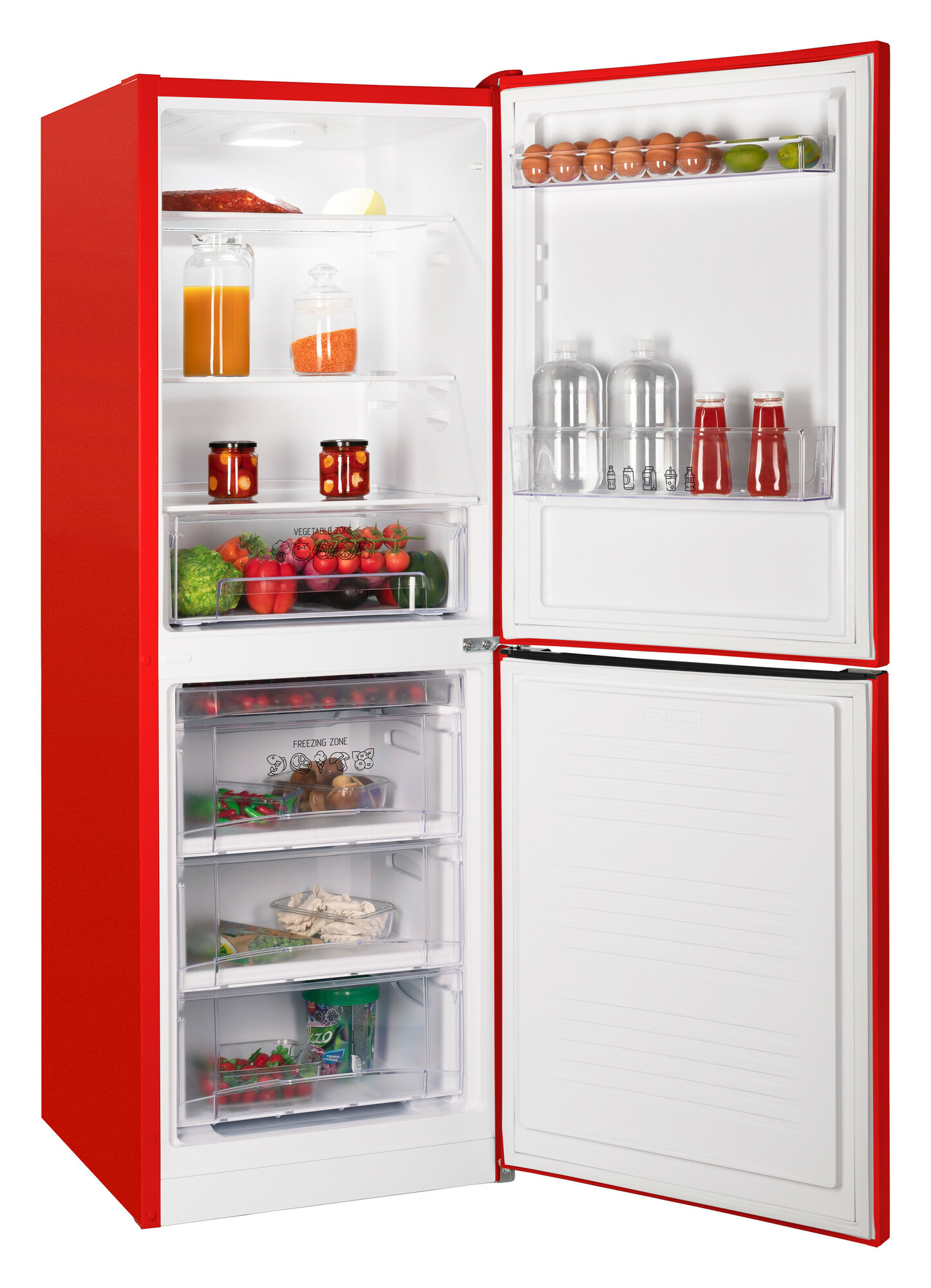 Холодильник двухкамерный Nordfrost NRB 161NF W - фото №2