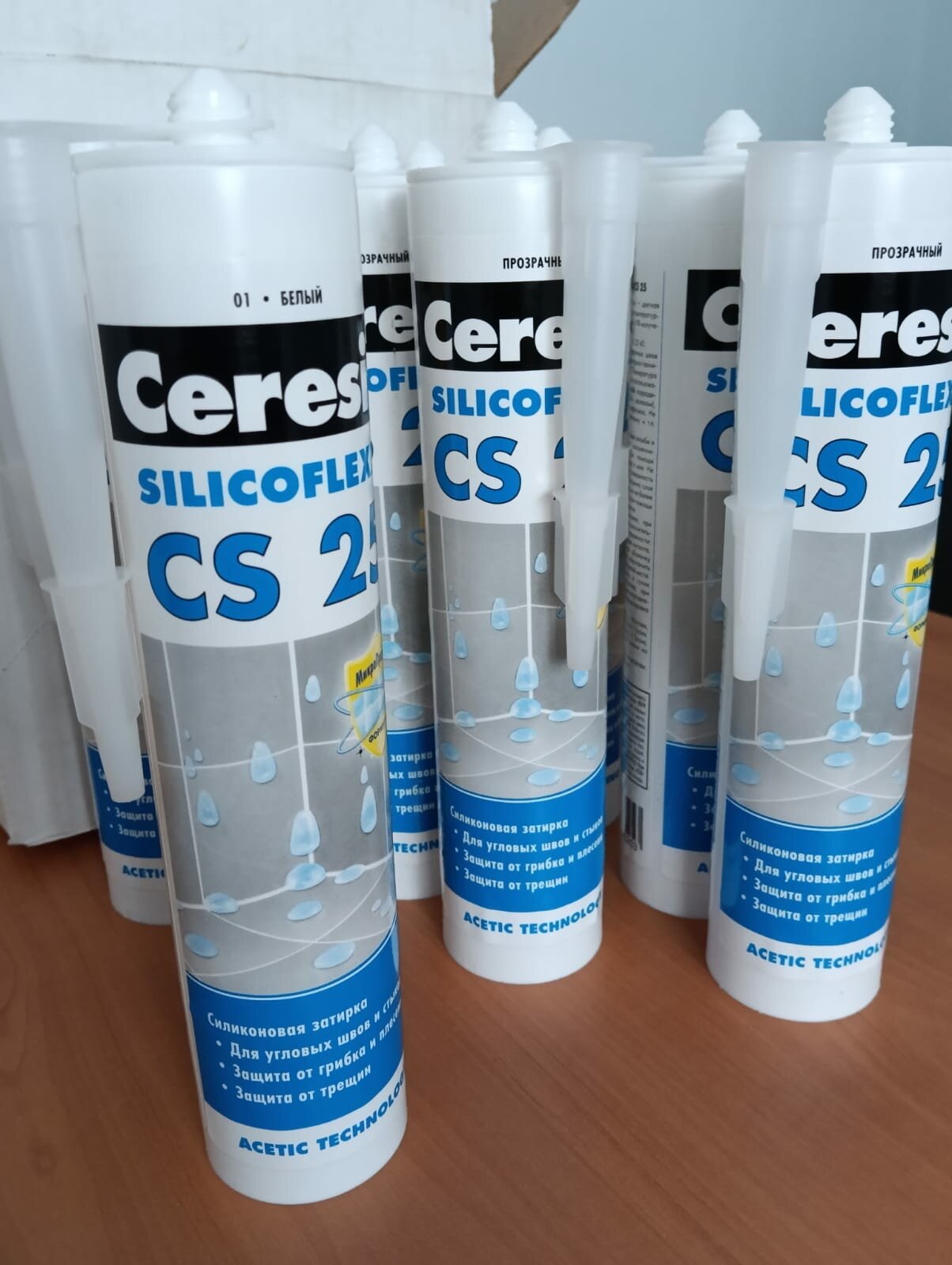 Герметик Ceresit CS 25 Белый