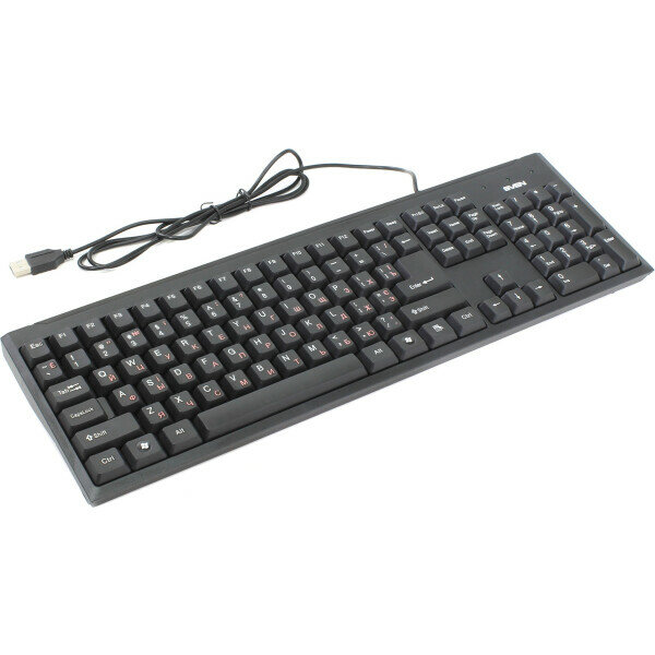 Клавиатура Sven Standard 303 Power black USB+PS/2