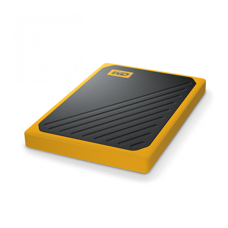 Внешний SSD WD My Passport Go 1TB WDBMCG0010BYT-WESN Black w/ Amber trim