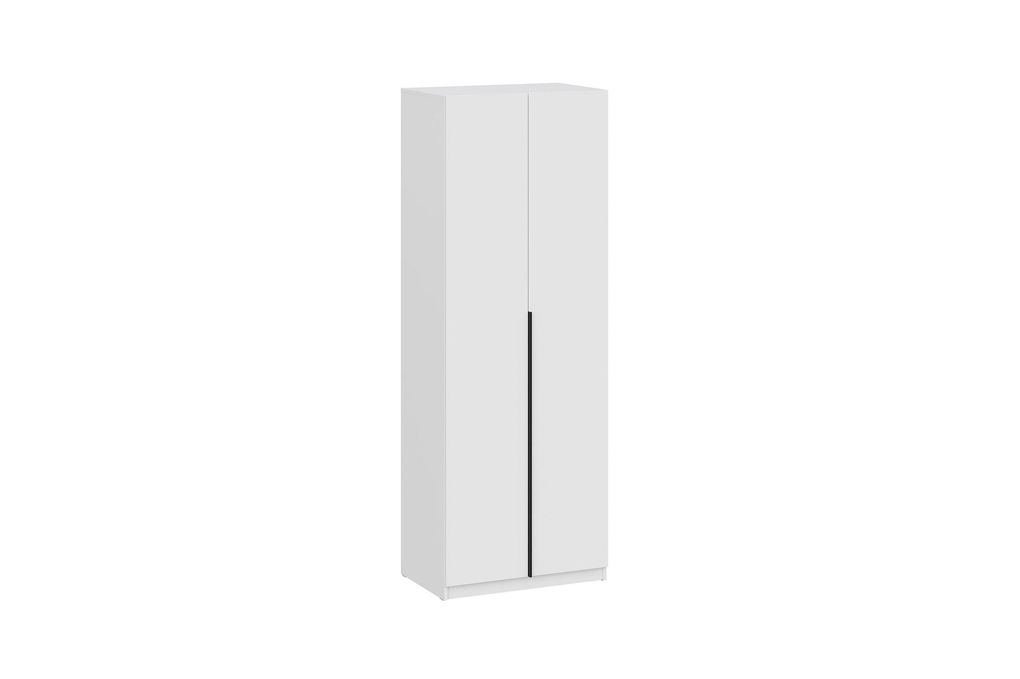 Шкаф 2-х створчатый Нонтон ШК-5 платяной графит серый 80.1x50.6x221.6 см