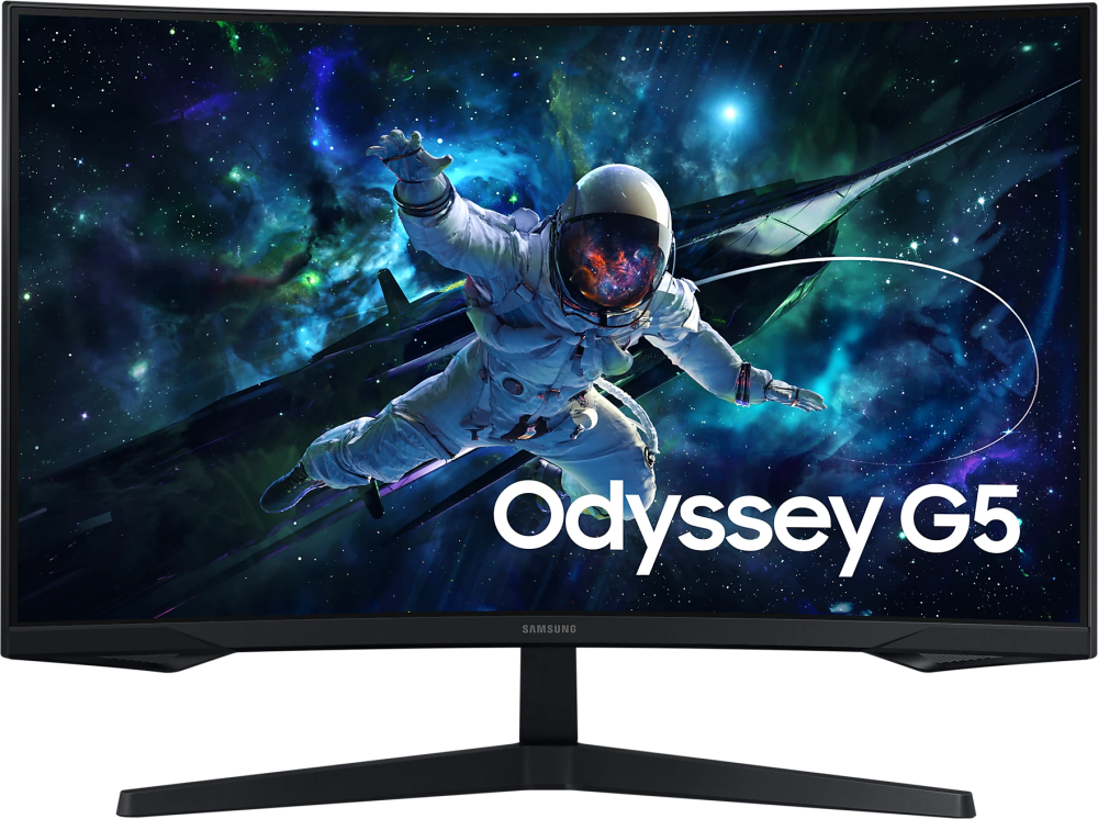 Монитор Samsung 32" Odyssey G5 S32CG550EI 2560x1440 VA 165Гц Curved HDMI DisplayPort
