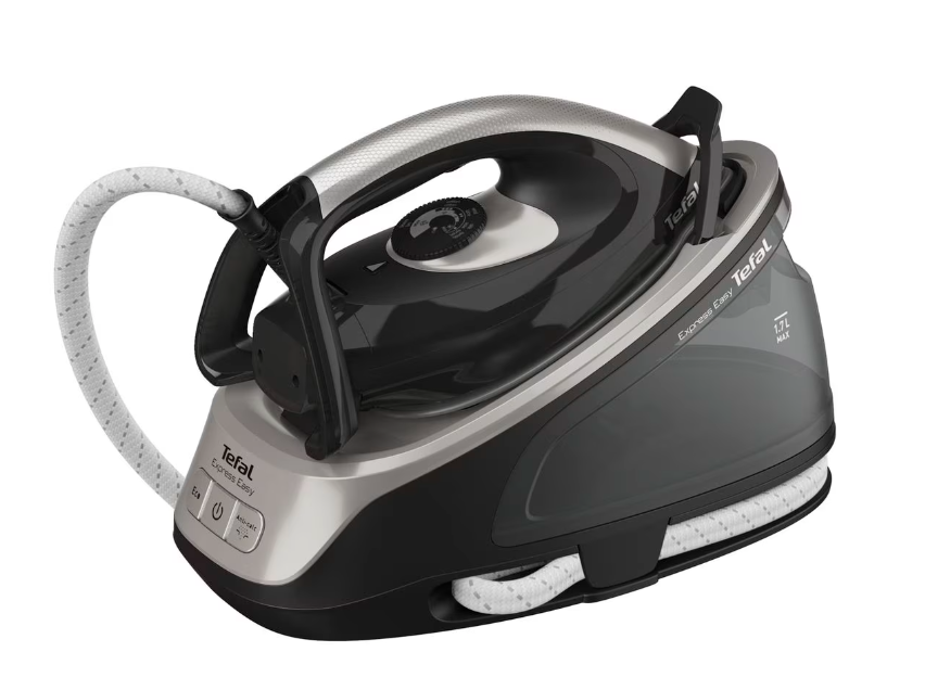 Парогенератор Tefal Express Easy SV6140E0 черный/серый, 6 бар