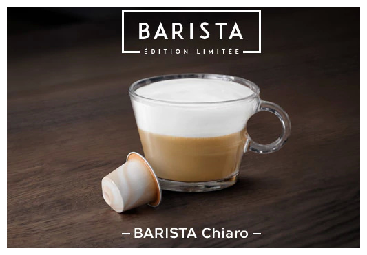 Кофе в капсулах Nespresso Chiaro Barista Creations - фотография № 10