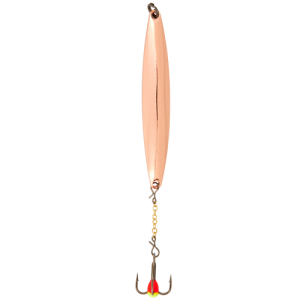 Блесна вертикальная зимняя Lucky John "Nail Blade" с цепочкой и тройником 65 мм/C