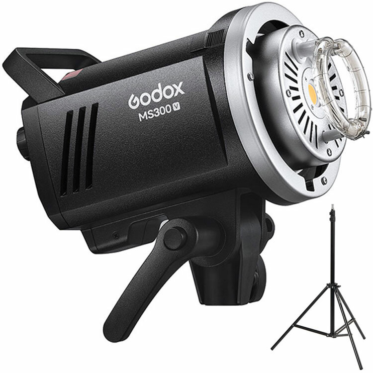 Студийный комплект Godox MS300V + стойка