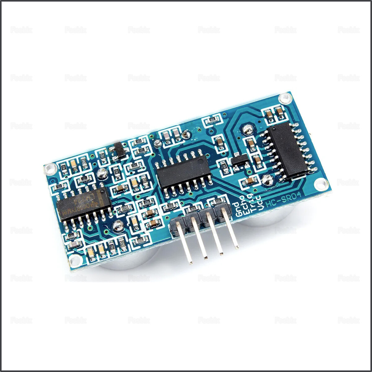 Ультразвуковой датчик для измерения расстояния и движения HC-SR04 5В для Arduino Приемопередатчик дальномер