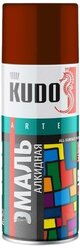 Эмаль универсальная KUDO 3P TECHNOLOGY Красно-коричневая RAL 8012 EAN-13: 4606445001648