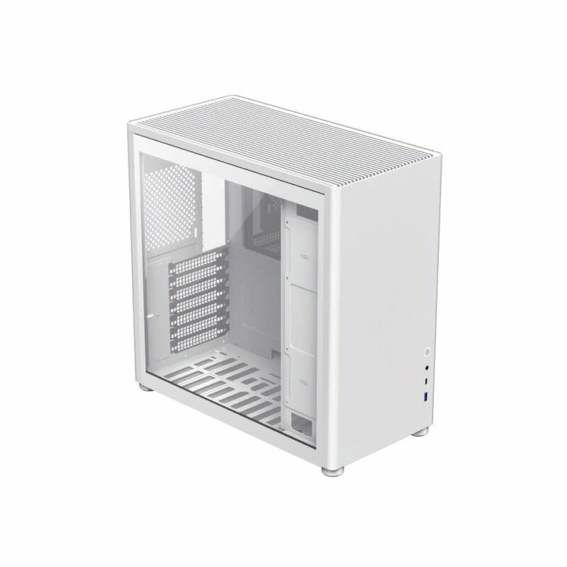 Корпус GameMax Компьютерный mATX/ mATX case white PSU w/1xUSB3.0+1xType-C 1xCombo Audio