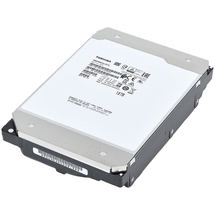 Жесткий диск HDD Toshiba SATA 18Tb 3.5" Server 7200 6Gbit/s 512Mb