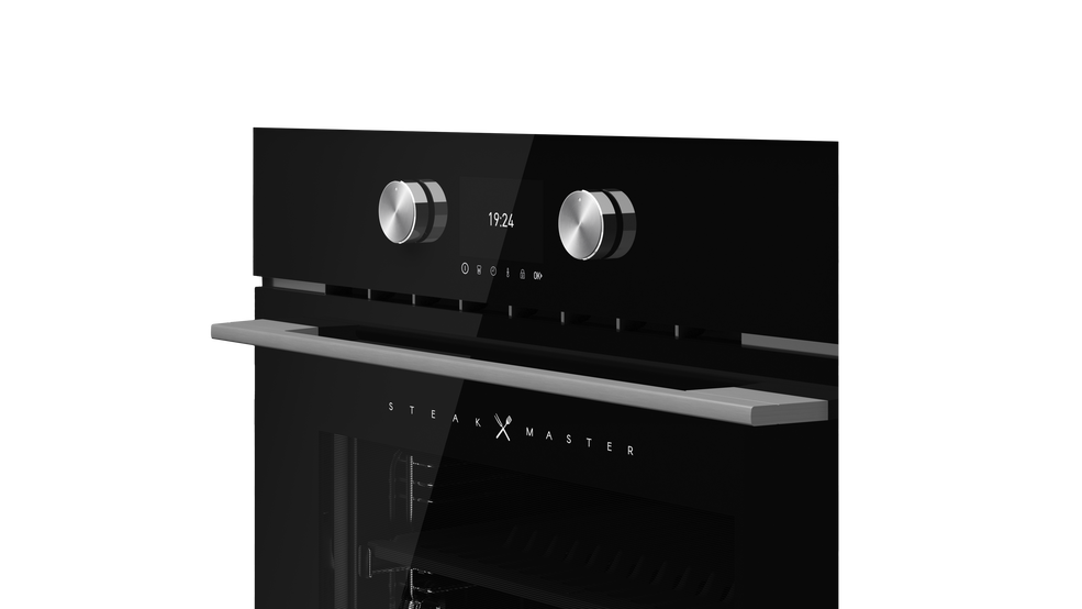 Встраиваемый электрический духовой шкаф Teka STEAKMASTER NIGHT RIVER BLACK - фото №7