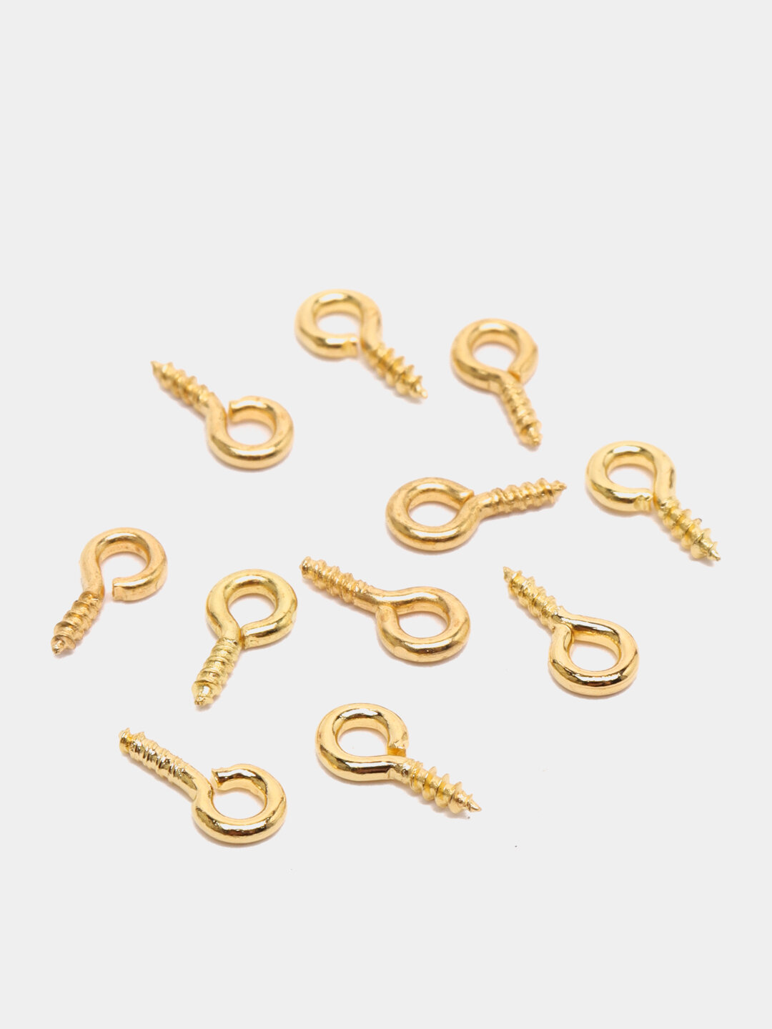 фото Держатель для кулона винтовой СМ-, Цвет Желтый, количество 20шт