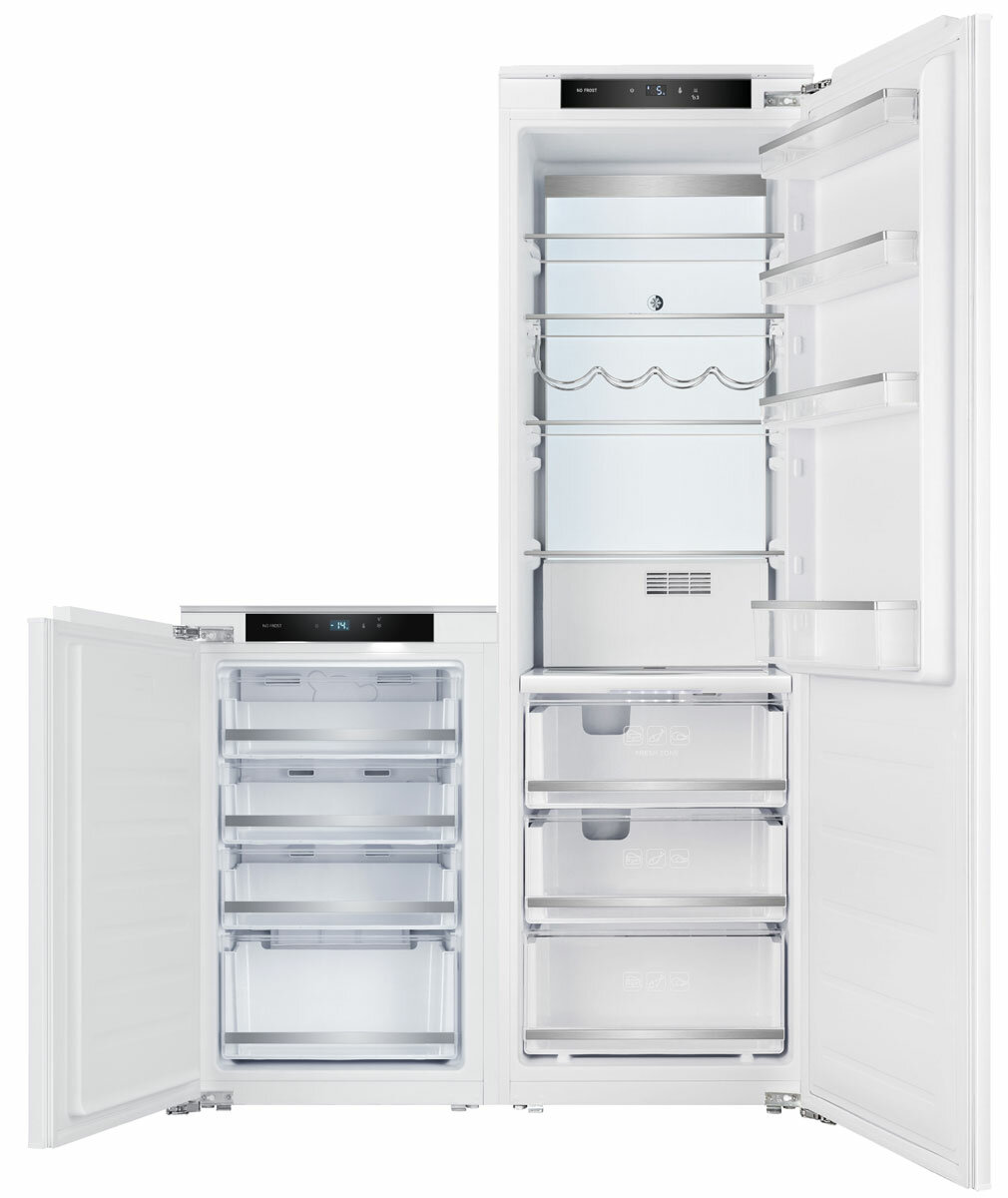 Встраиваемый холодильник Side by Side ZUGEL ZRISS363FNF (ZRI1750NF + ZFI870NF)