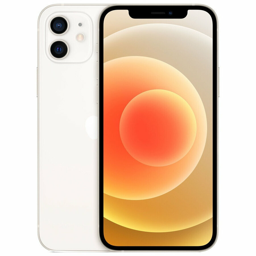 Смартфон Apple iPhone 12 128 ГБ, белый Восстановленный — купить в ...