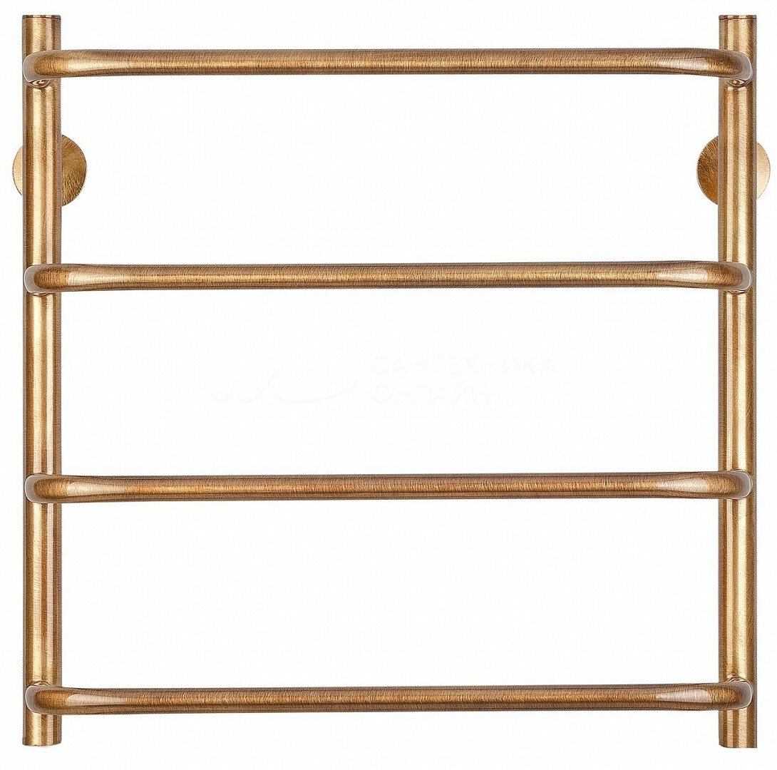 фото Secado Полотенцесушитель электрический латунный Secado Мерида 1 40x50 бронза