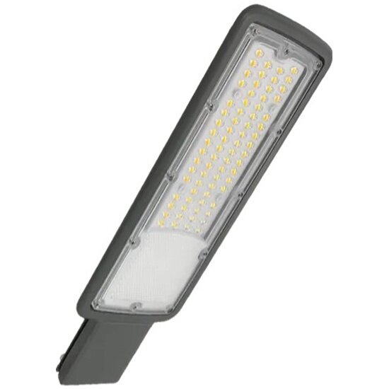 Консольный светильник Foton Lighting Foton FL-LED Street 50W Grey 6500K 400*130*27мм 5000Лм 110-240В