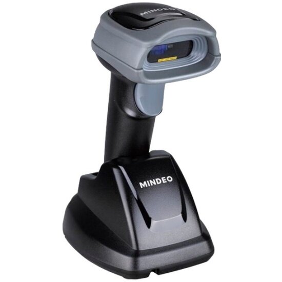 Сканер ШК Mindeo (ручной, 2D имидж, 433MHz, серый) CS2291 2D SR, зарядно-коммуникационная база, USB