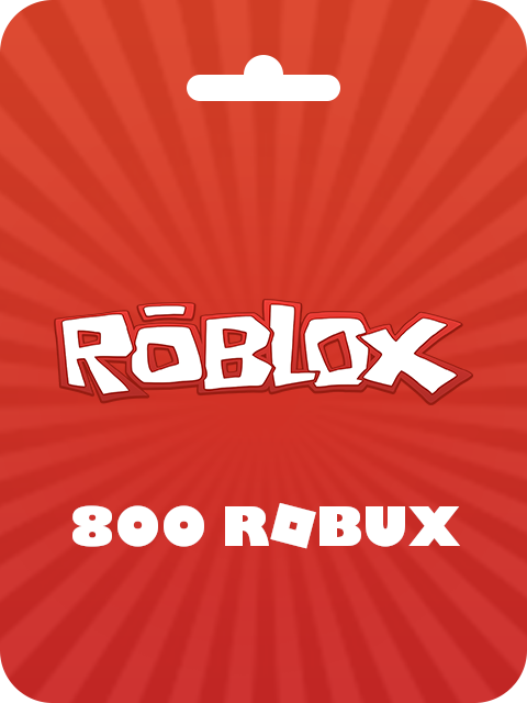 Roblox - Код пополнения 800 Robux (Ключ активации; Регион активации РФ)