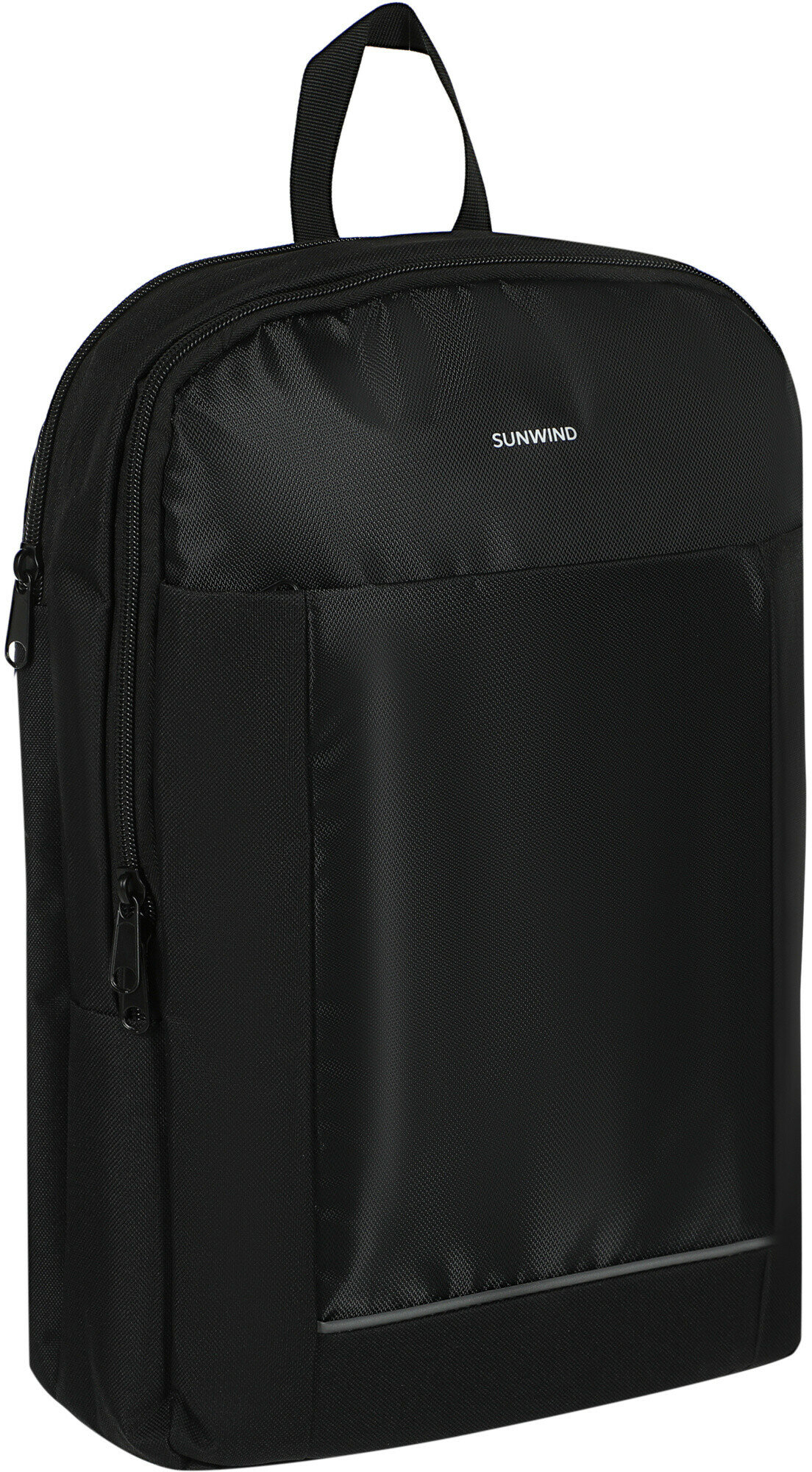 Рюкзак для ноутбука 15.6" SunWind SWP15A02BK, нейлон, черный - фото №2