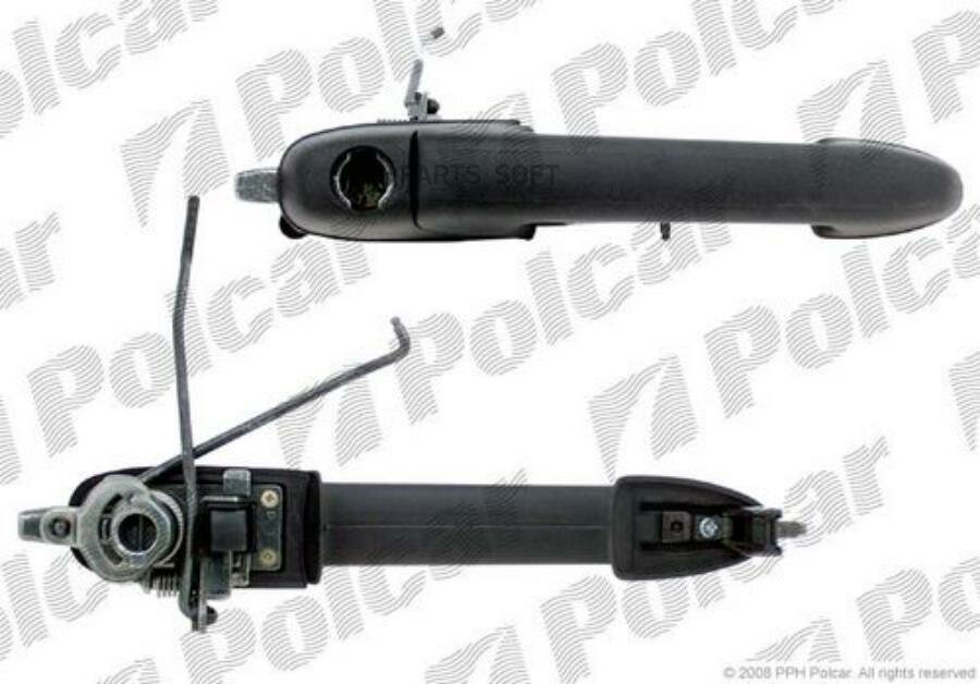 POLCAR 3018Z48 Ручка внешняя перняя правая Fiat Bravo, Brava ->10.2001