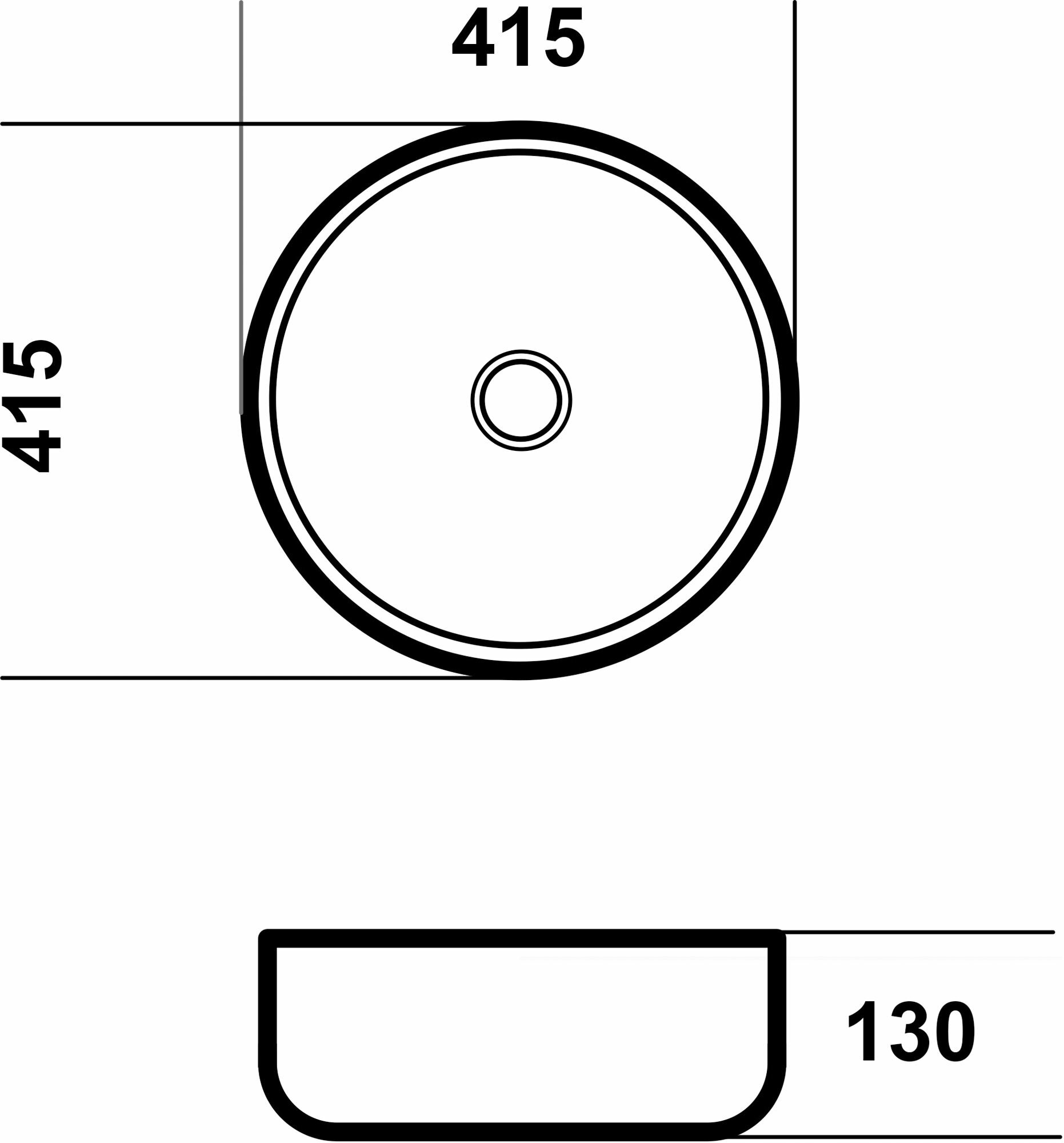 Раковина Grossman Style 41.5х41.5 GR-3032 - фото №4