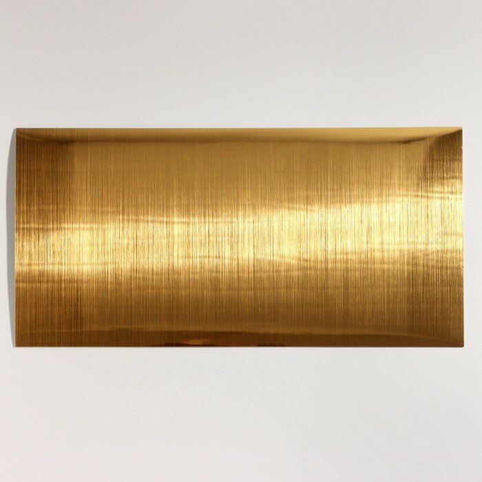 фото Панель самоклеящаяся 60*30см золотистая