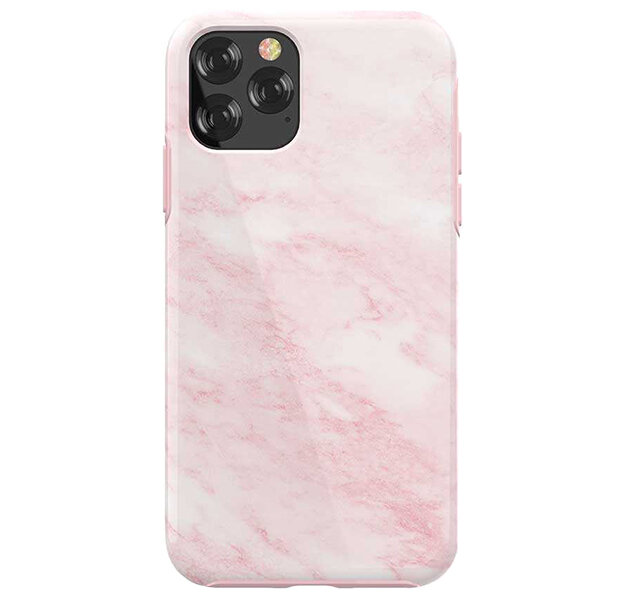 Чехол для iPhone 11 Pro Max Devia Marble Series Case Pink