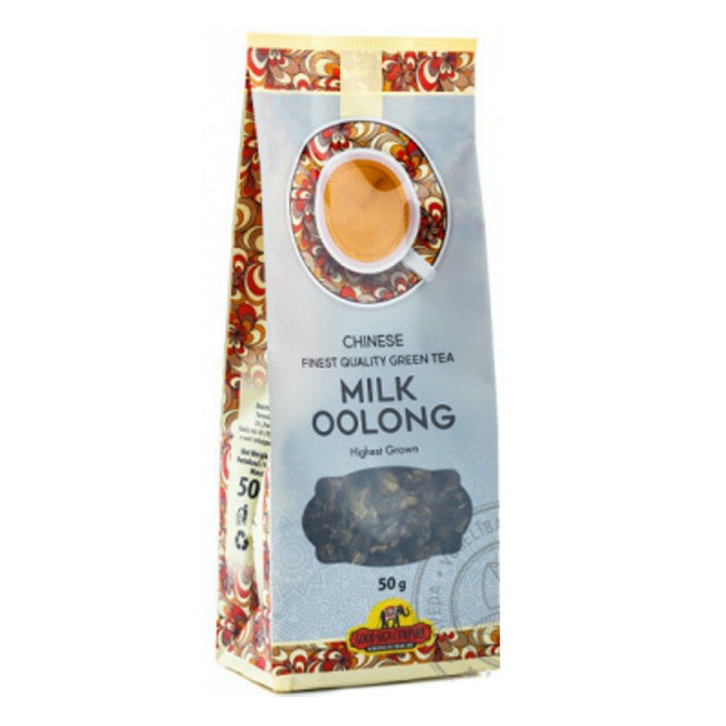 Зелёный китайский чай Молочный Улун Гуд Сайн Компани (Chinese Green Tea Milk Oolong Good Sign Company), 50 грамм