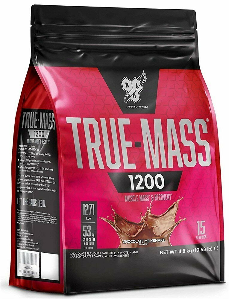 BSN True Mass 1200 (4710г) Ванильное мороженое